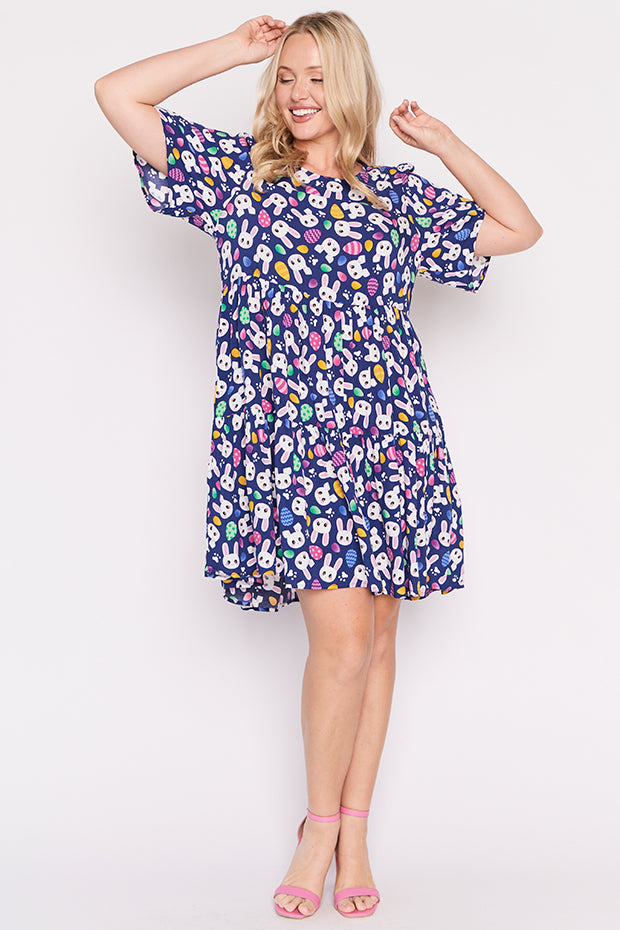 Izzie Bunny Trail Easter Dress – Bunny Trail Easter mini dress