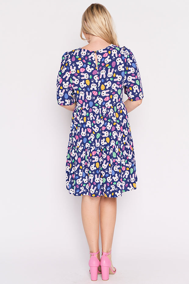 Izzie Bunny Trail Easter Dress – Bunny Trail Easter mini dress