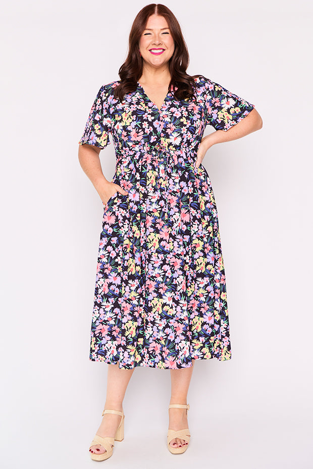 Marley Sorbet Garden Dress – Sorbet Garden midi dress