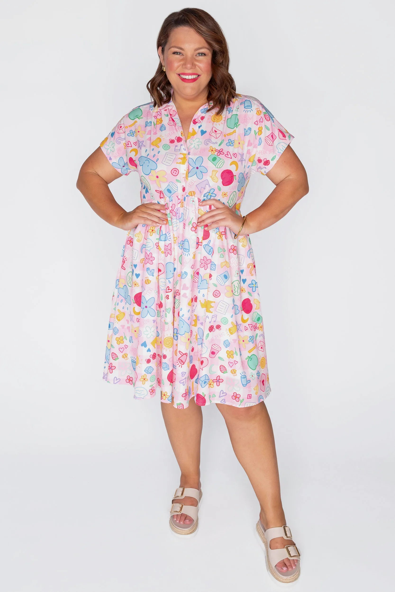 Frankie Bright Minds Dress – Bright Minds shirt dress