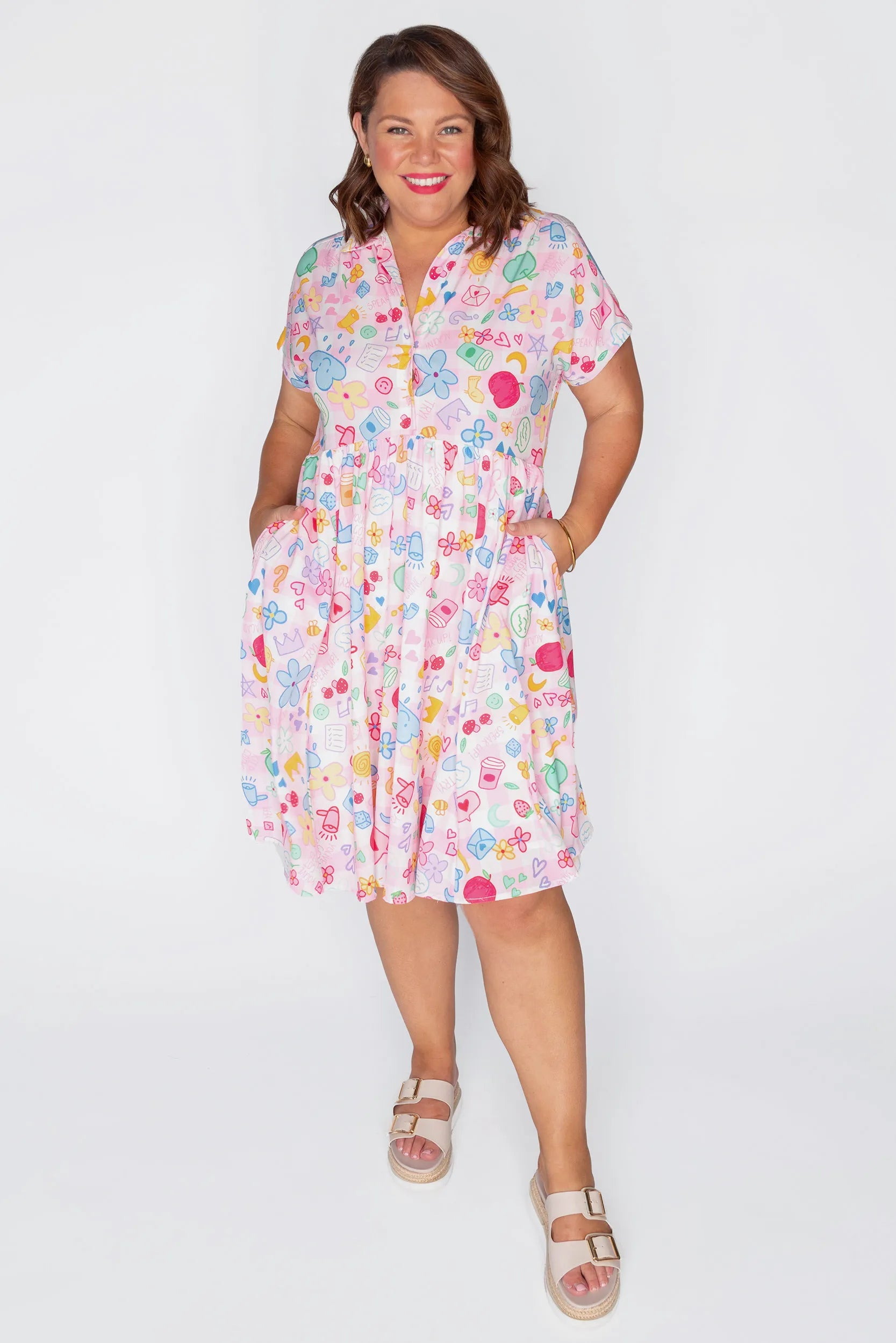 Frankie Bright Minds Dress – Bright Minds shirt dress