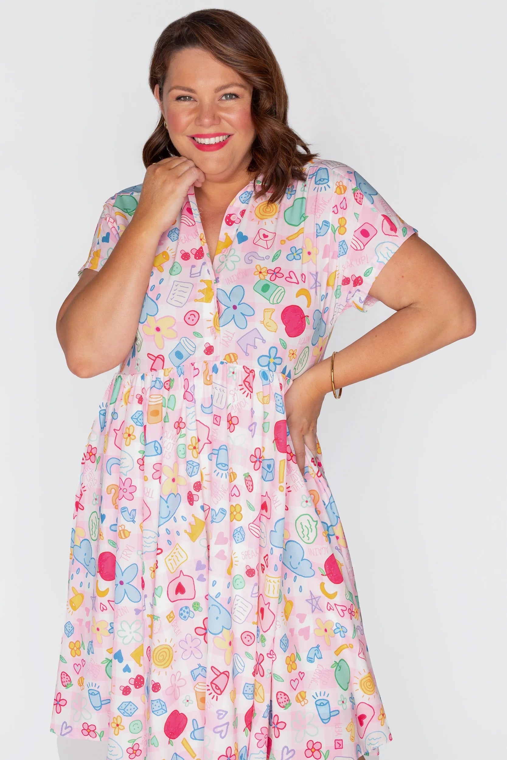 Frankie Bright Minds Dress – Bright Minds shirt dress