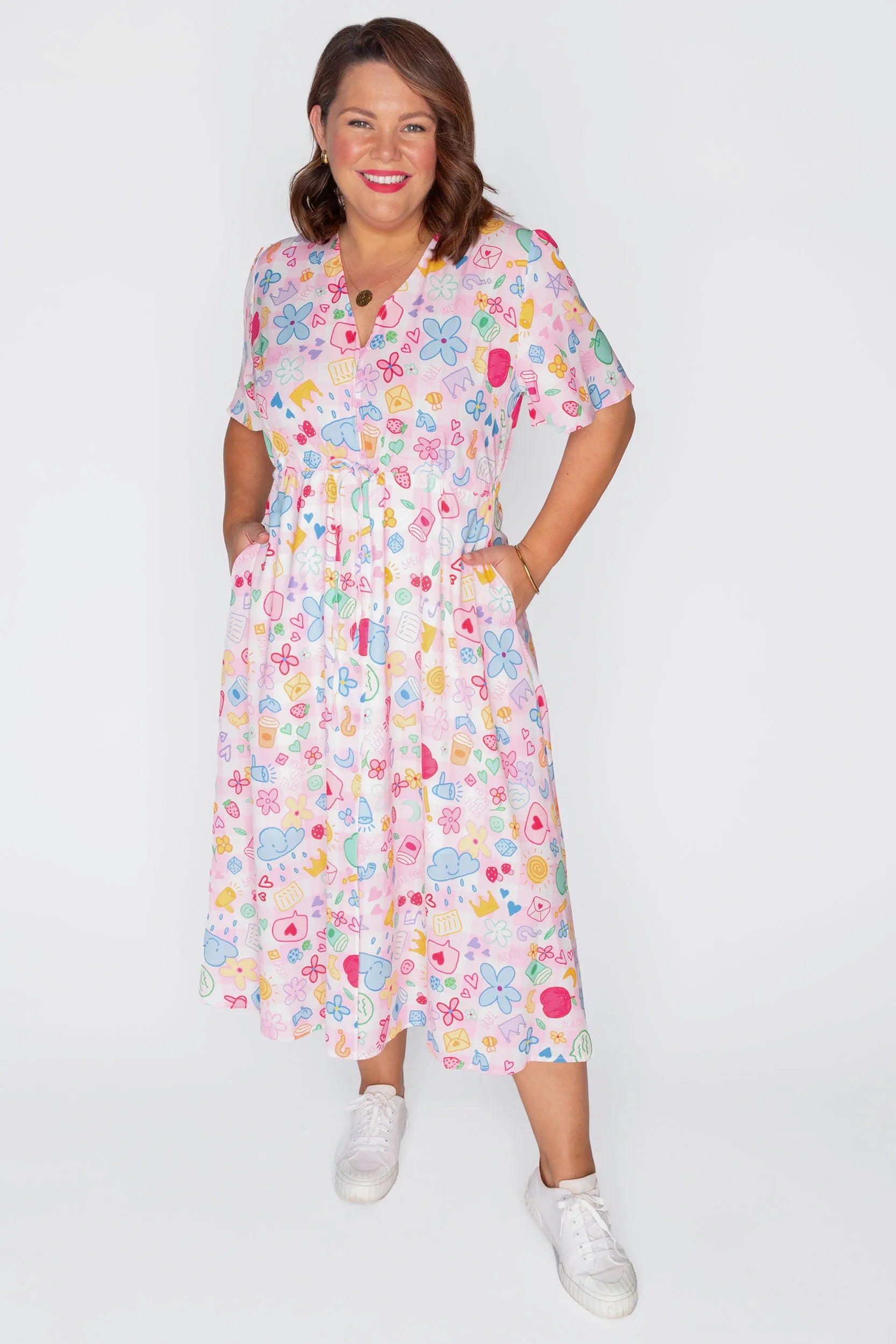 Marley Bright Minds Dress – Bright Minds midi dress
