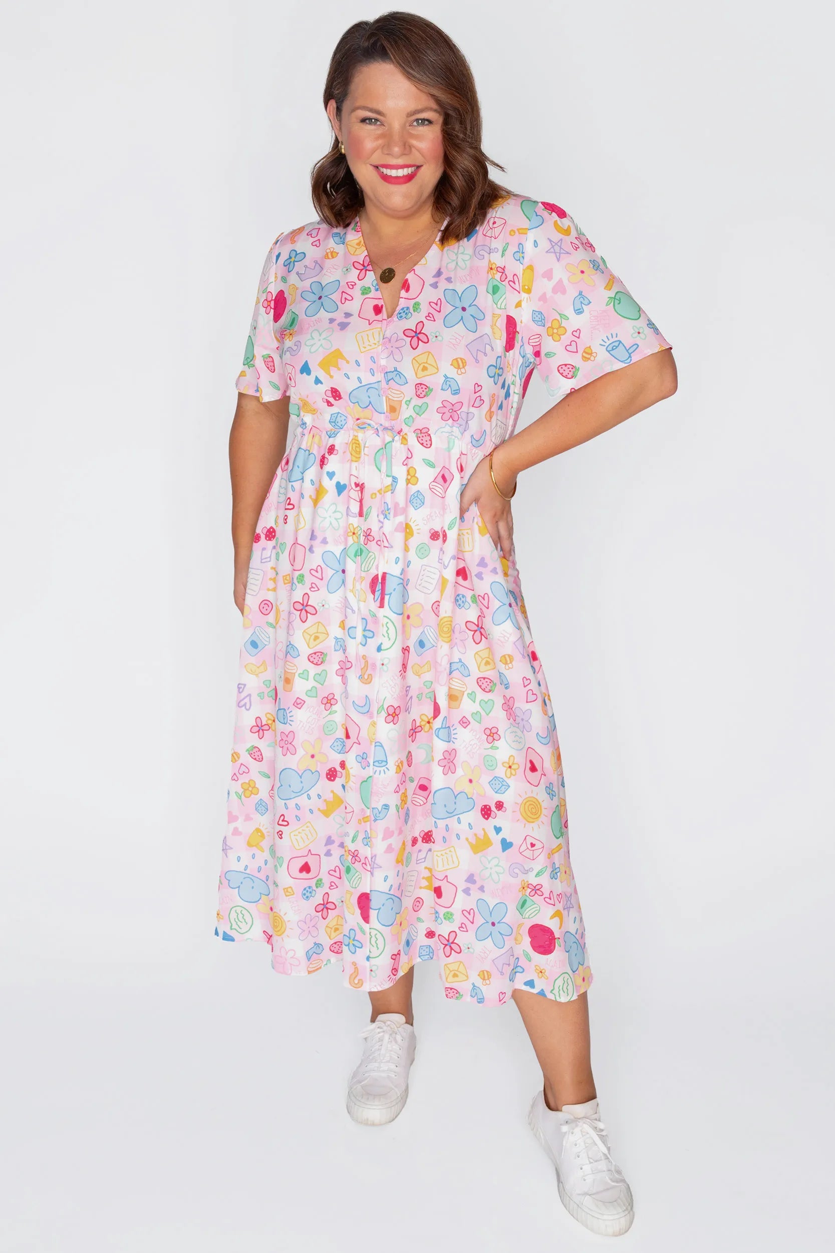 Marley Bright Minds Dress – Bright Minds midi dress