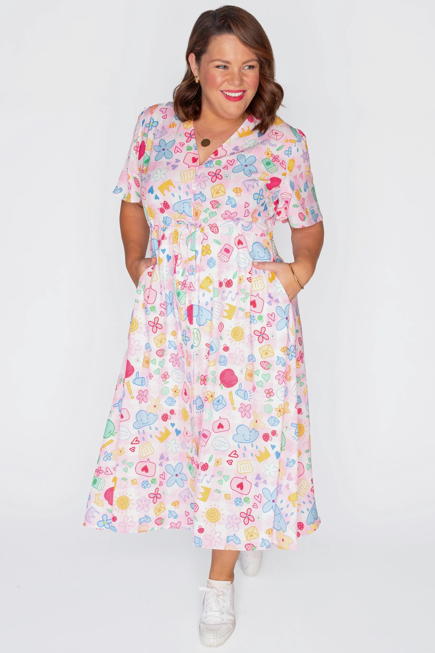 Marley Bright Minds Dress – Bright Minds midi dress
