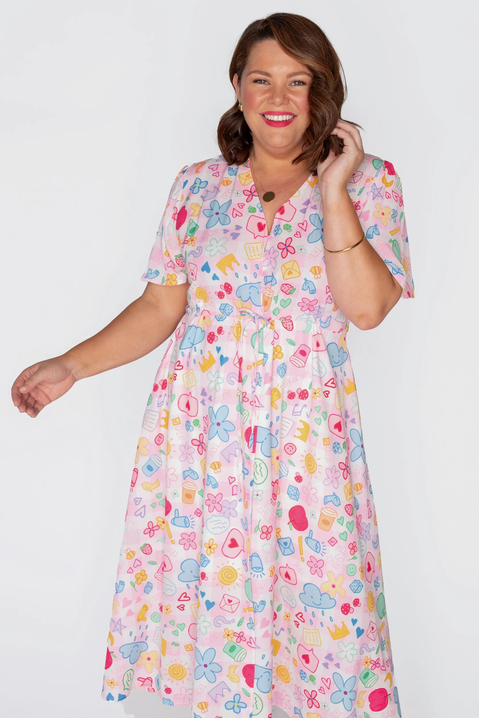 Marley Bright Minds Dress – Bright Minds midi dress