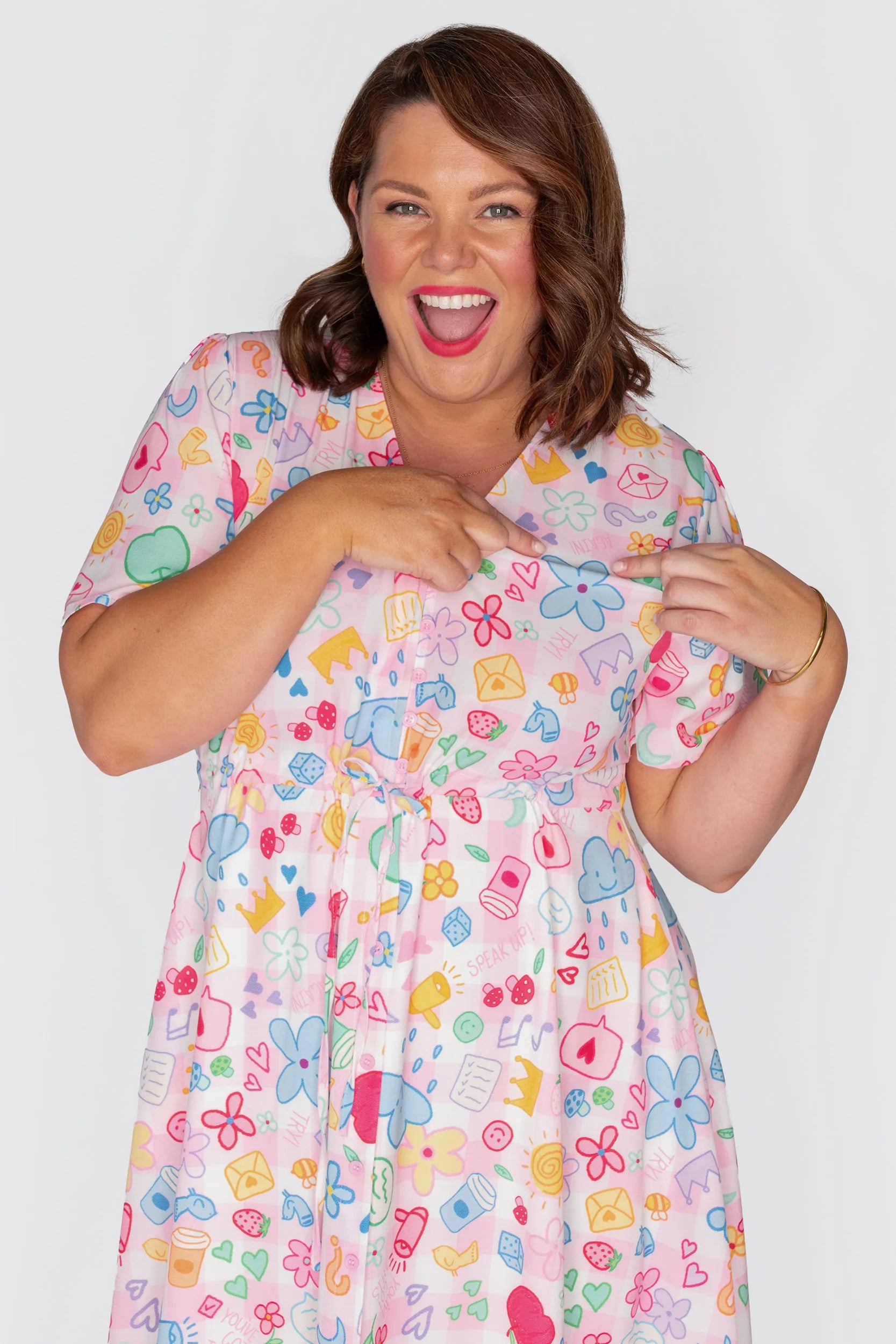 Marley Bright Minds Dress – Bright Minds midi dress