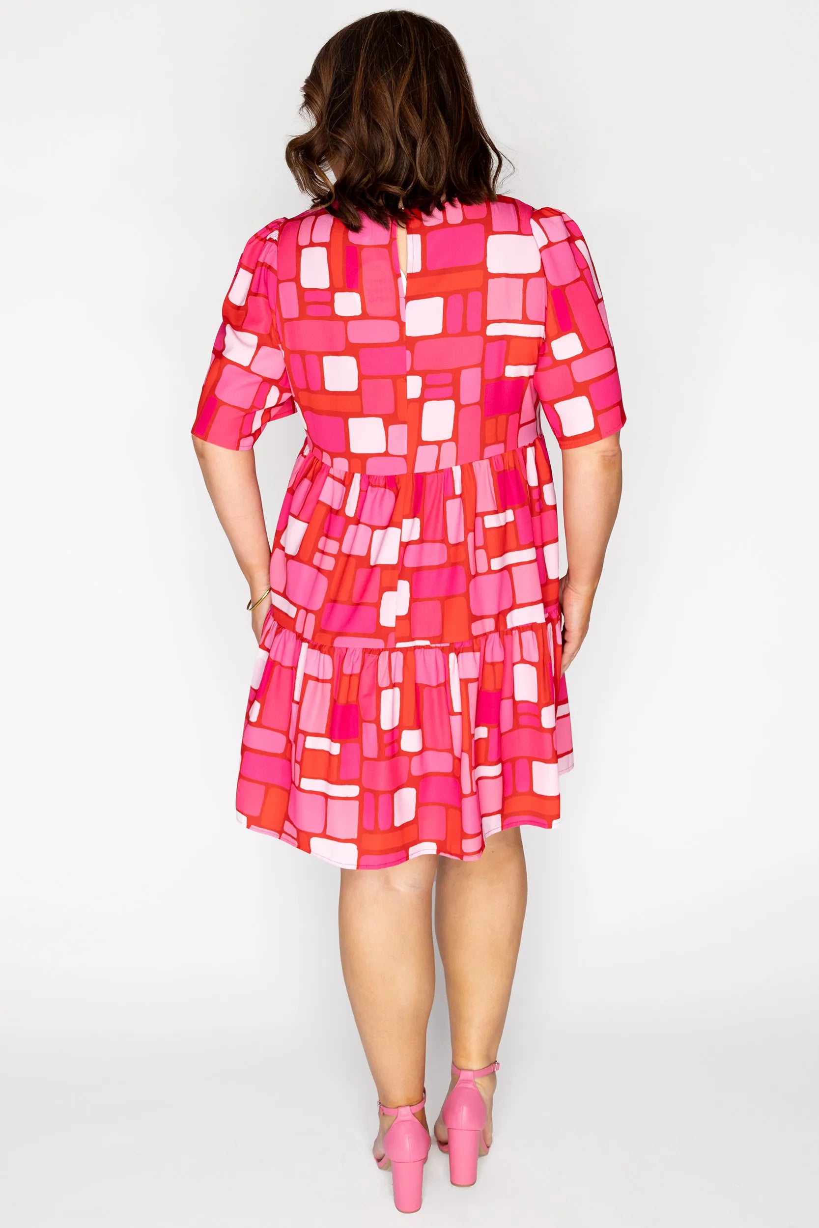 Jackson Pink Kendall Lane Dress – Pink Kendall Lane mini dress