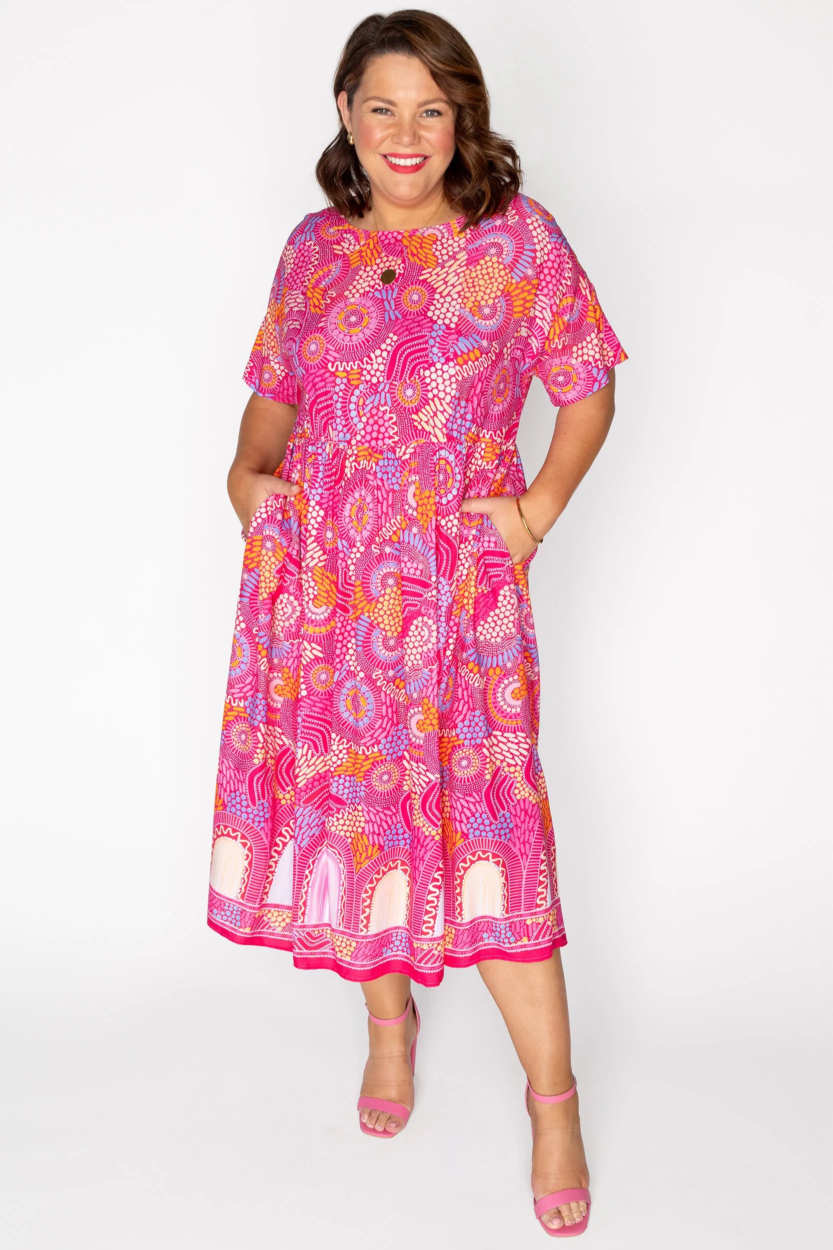 Starlet Side By Side Dress – Side By Side midi dress