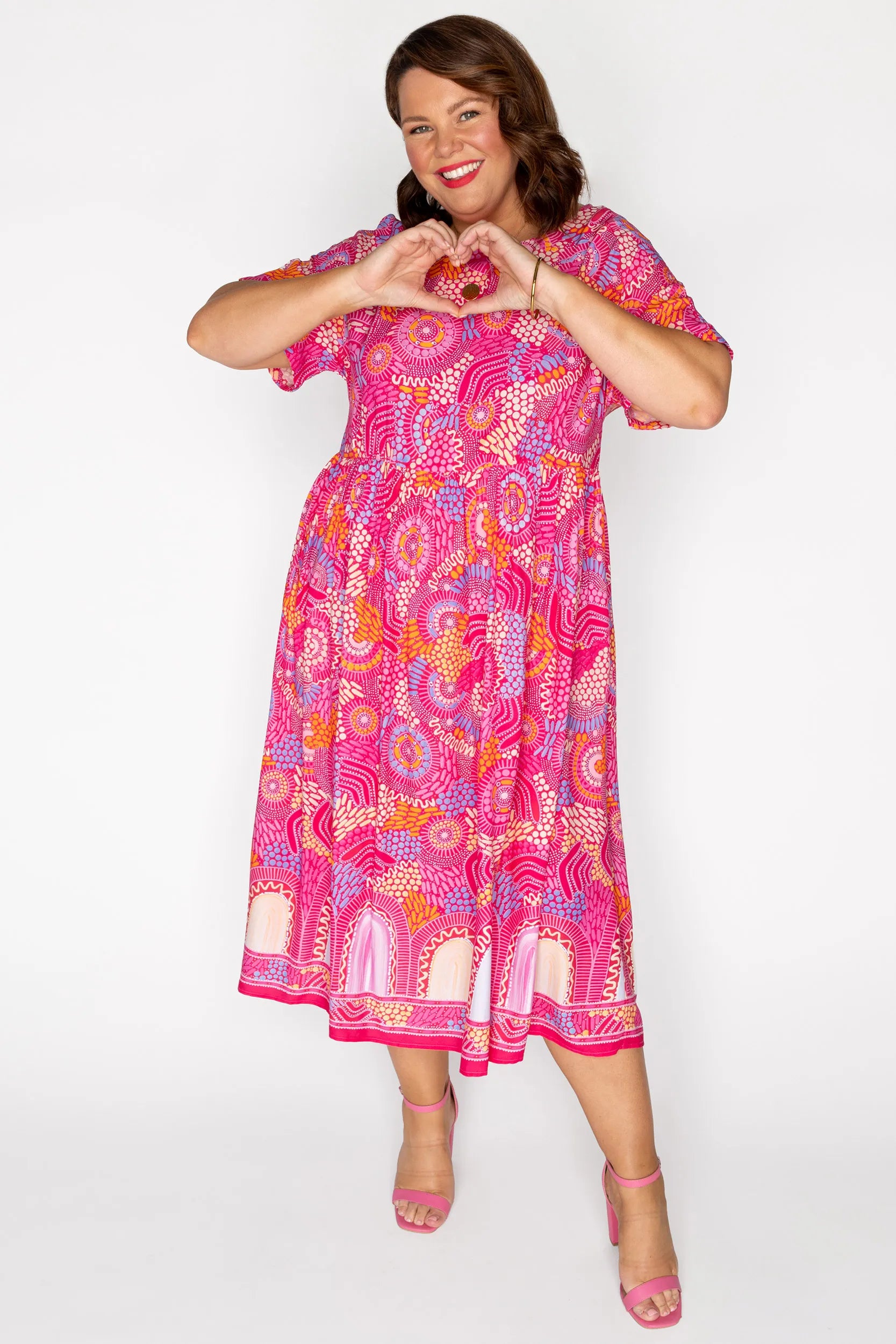 Starlet Side By Side Dress – Side By Side midi dress