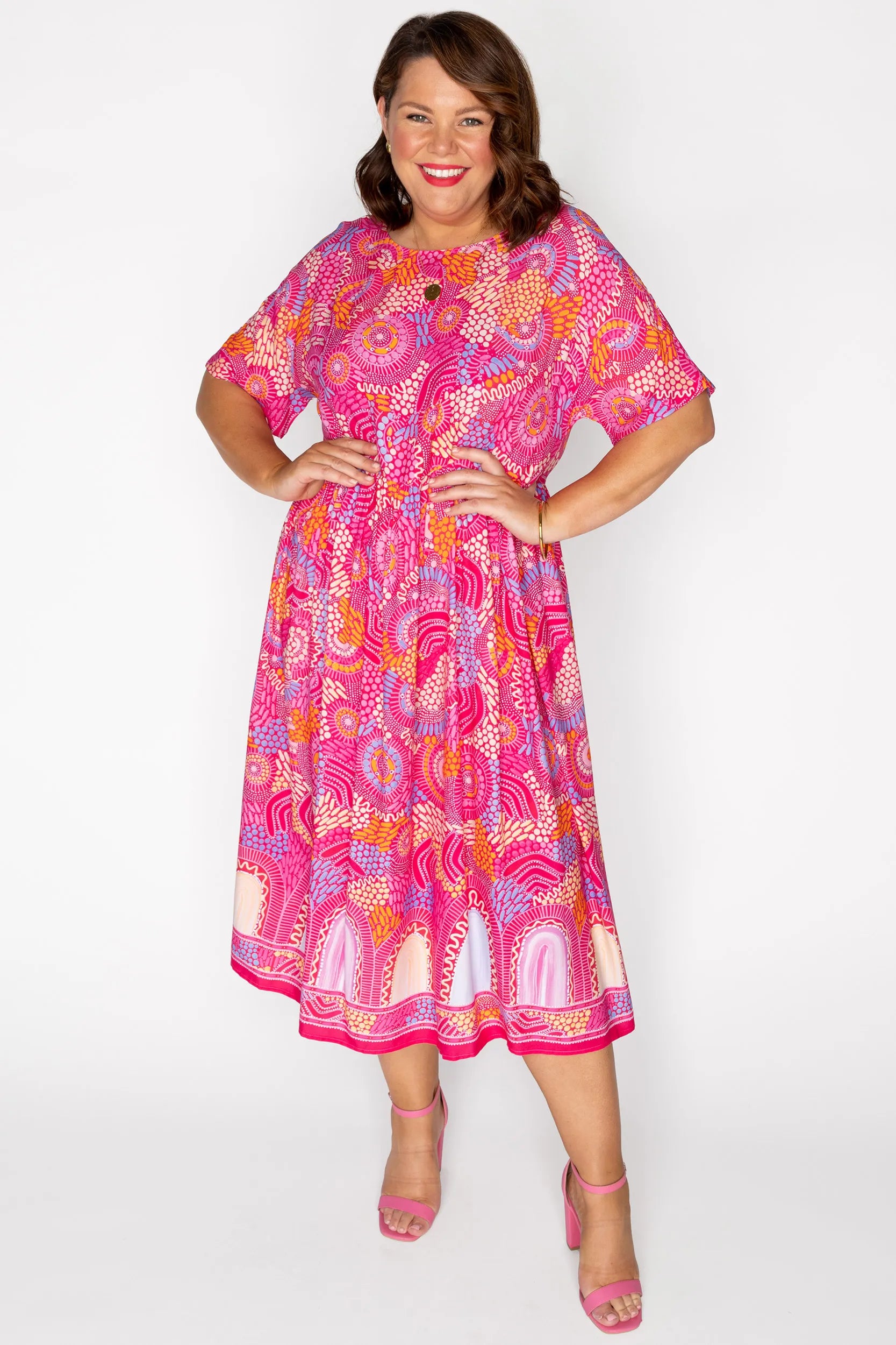 Starlet Side By Side Dress – Side By Side midi dress