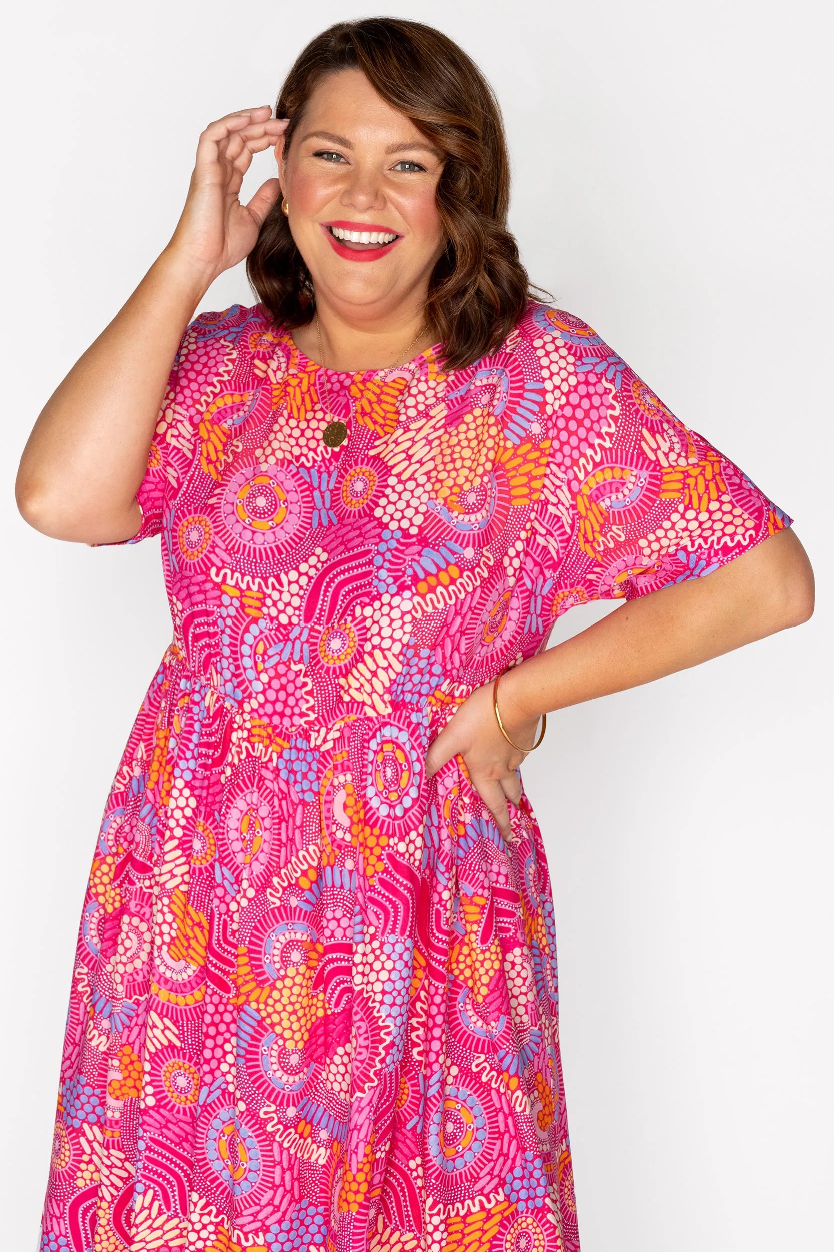 Starlet Side By Side Dress – Side By Side midi dress