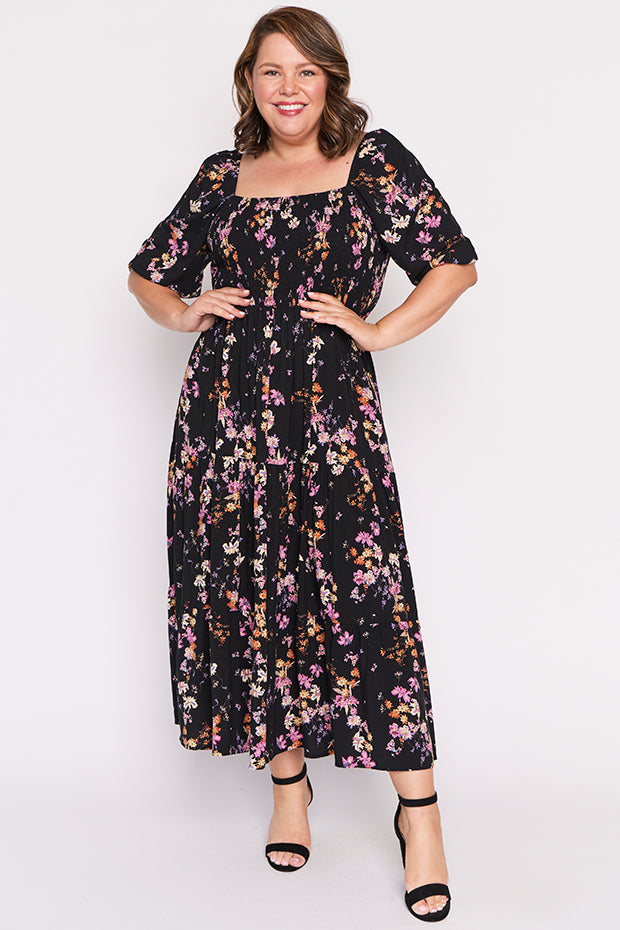Colette Sunset Shadow Dress – Sunset Shadow maxi dress