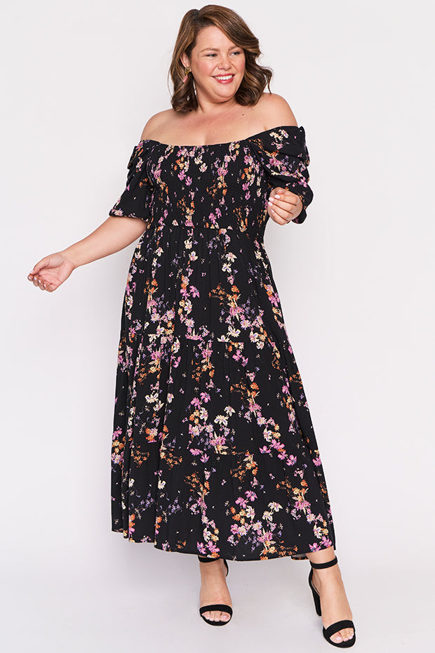 Colette Sunset Shadow Dress – Sunset Shadow maxi dress
