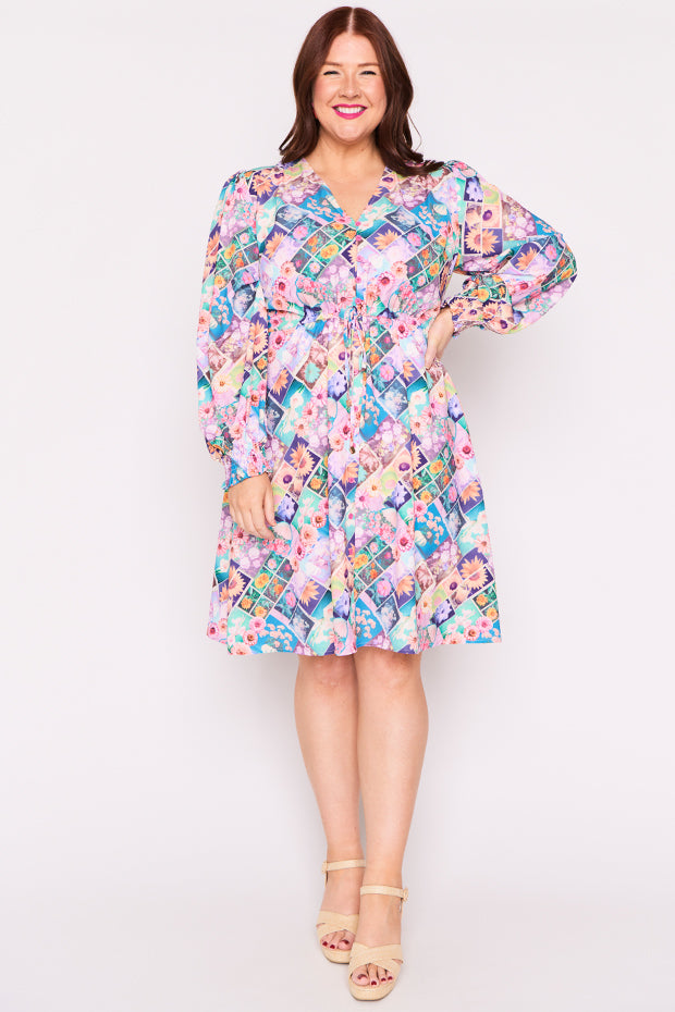 Sofia Petal Portraits Dress – Petal Portraits knee length dress