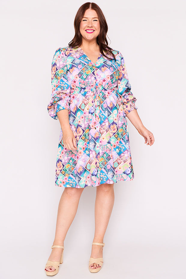 Sofia Petal Portraits Dress – Petal Portraits knee length dress