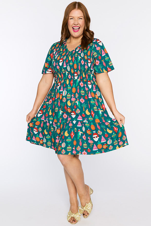 Tilley Christmas Vacation Dress – Christmas Vacation maxi dress