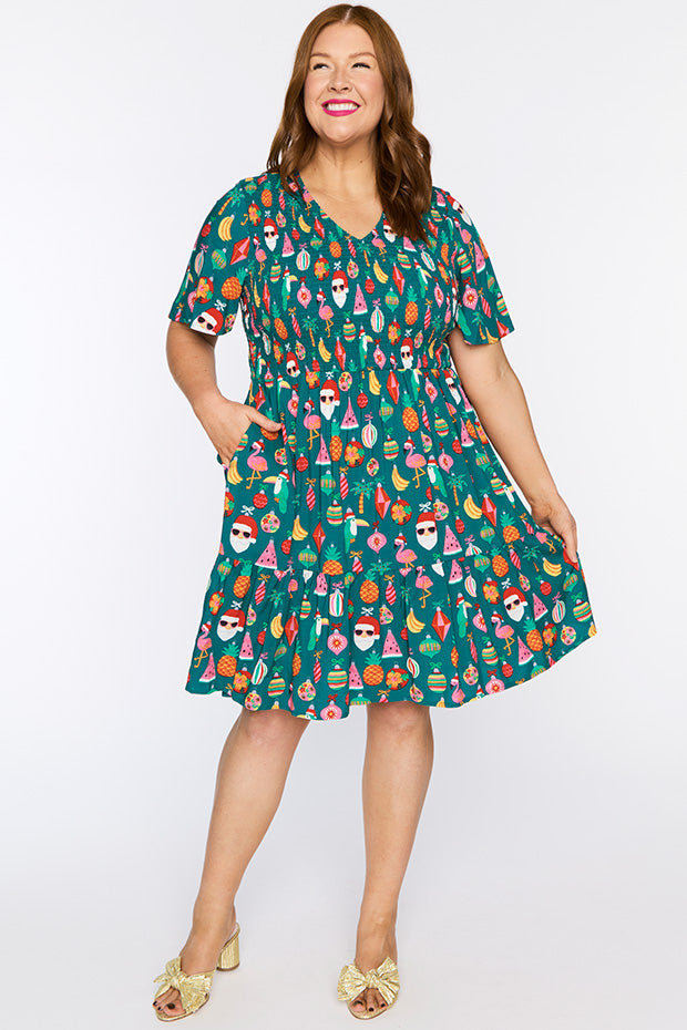 Tilley Christmas Vacation Dress – Christmas Vacation maxi dress