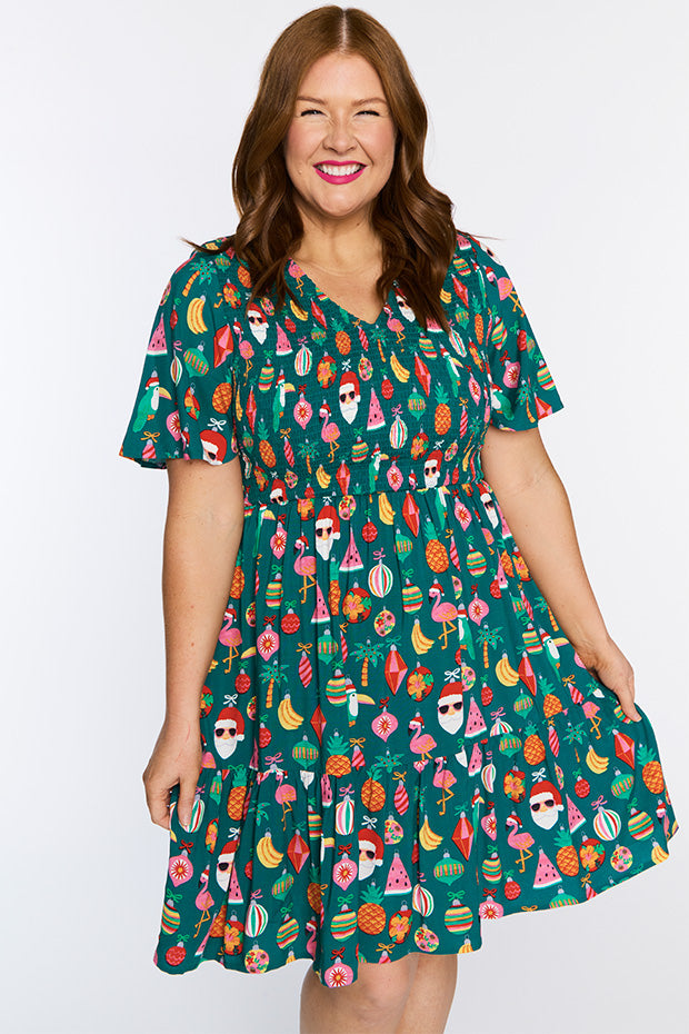 Tilley Christmas Vacation Dress – Christmas Vacation maxi dress