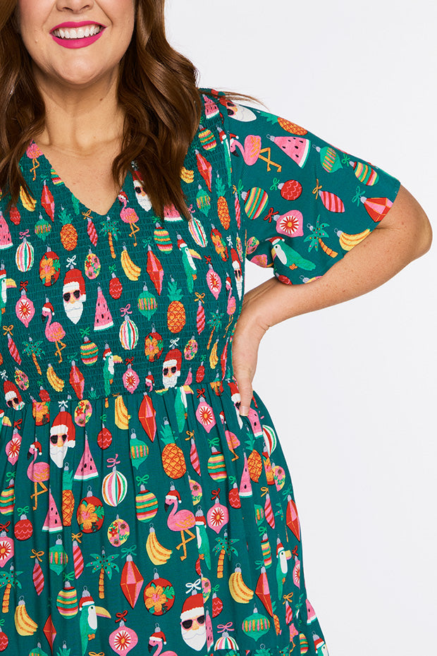 Tilley Christmas Vacation Dress – Christmas Vacation maxi dress