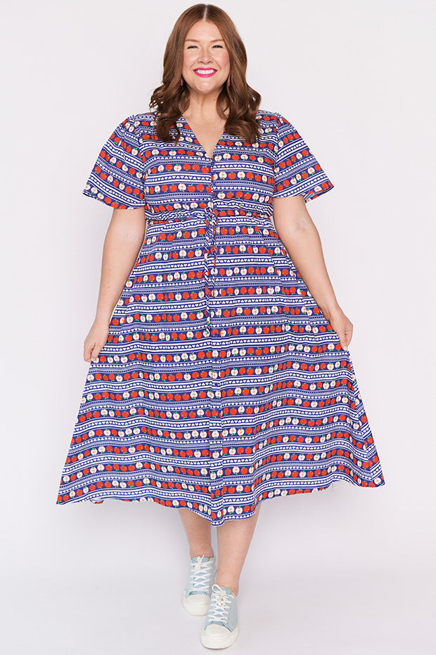 Marley Cotton Adoring Apples Dress – Adoring Apples midi dress