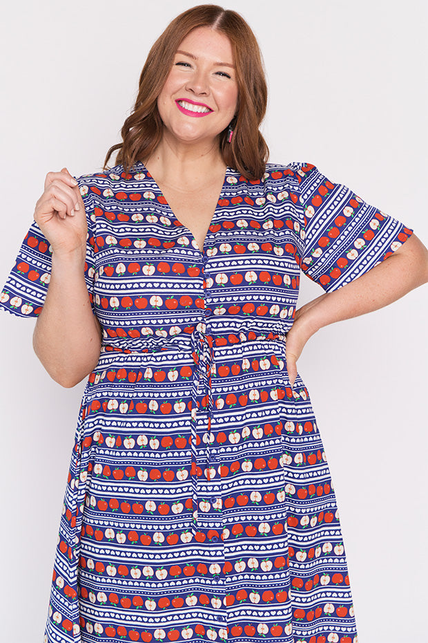 Marley Cotton Adoring Apples Dress – Adoring Apples midi dress