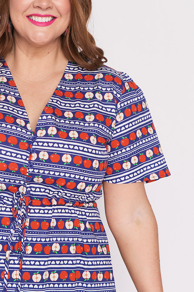 Marley Cotton Adoring Apples Dress – Adoring Apples midi dress