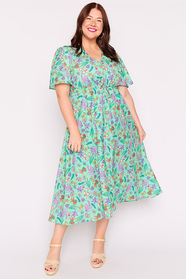Marley Bush Botanical Dress – Bush Botanical midi dress