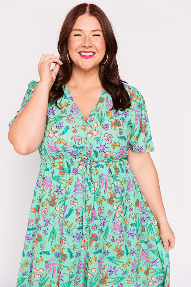 Marley Bush Botanical Dress – Bush Botanical midi dress