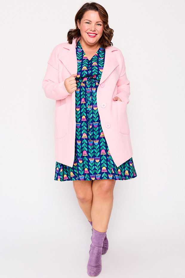 Carolina Pink Knit – Pink cardigan