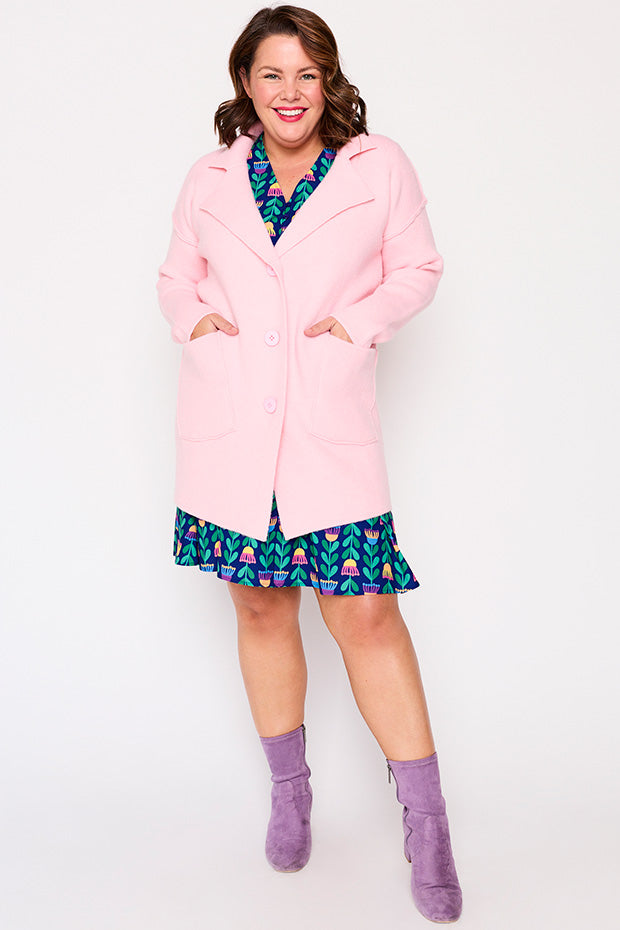 Carolina Pink Knit – Pink cardigan
