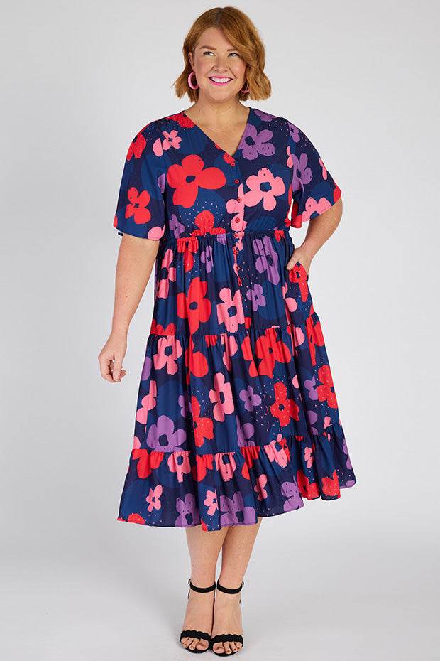 Blair Autumn Breeze Maxi Dress – Autumn Breeze midi dress