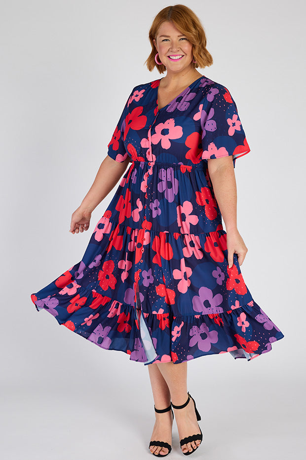 Blair Autumn Breeze Maxi Dress – Autumn Breeze midi dress