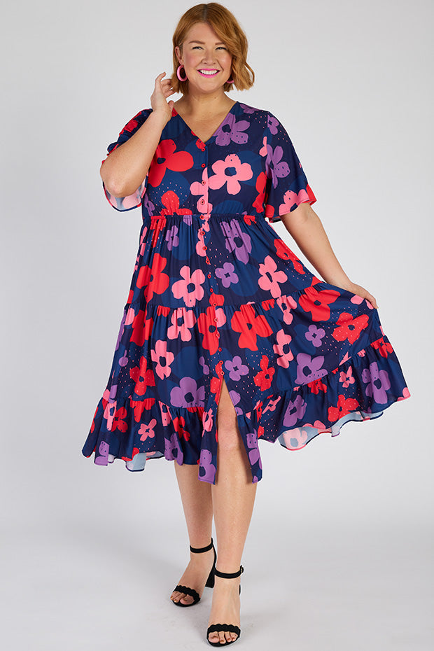 Blair Autumn Breeze Maxi Dress – Autumn Breeze midi dress