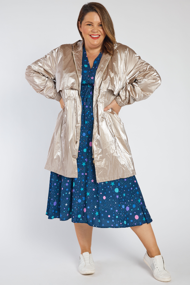 Bridy Gold Jacket – Gold jacket