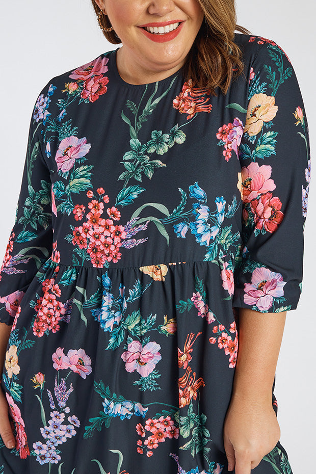 React Cherry Blossom & Friends Dress – Cherry Blossom & Friends midi dress