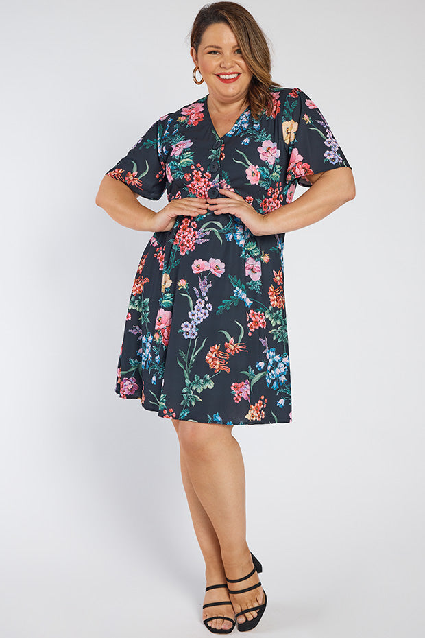 Logan Cherry Blossom & Friends Dress – Cherry Blossom & Friends knee length dress
