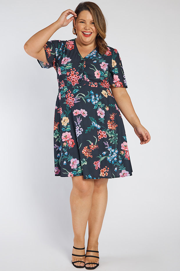 Logan Cherry Blossom & Friends Dress – Cherry Blossom & Friends knee length dress