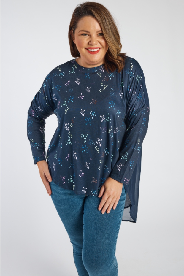 Kira City Lights Top – City Lights loose top
