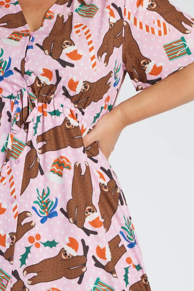 Marley Jolly Slothy Dress – Jolly Slothy midi dress
