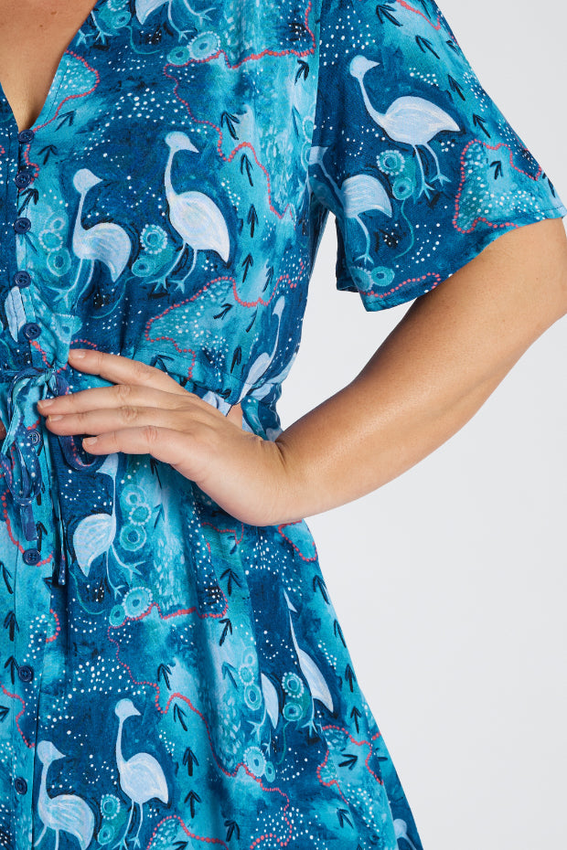Michelle Night Sky Dress – Night Sky midi dress