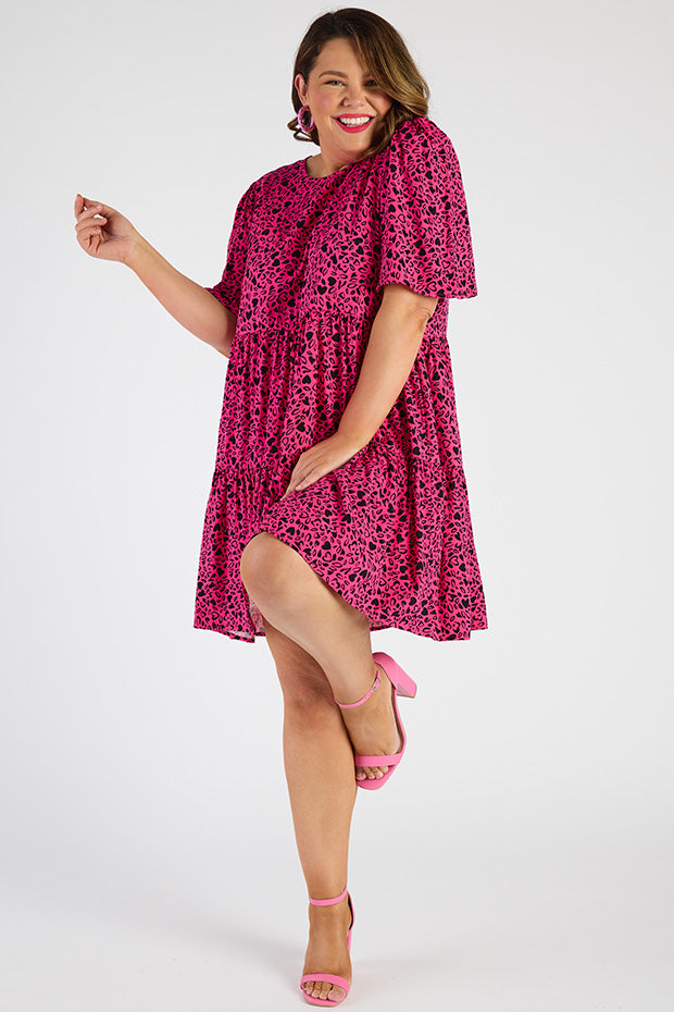 Izzie Animal Hearts Dress – Animal Hearts mini dress