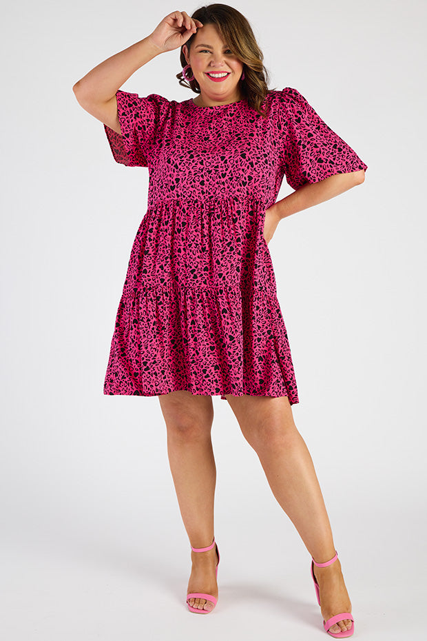 Izzie Animal Hearts Dress – Animal Hearts mini dress