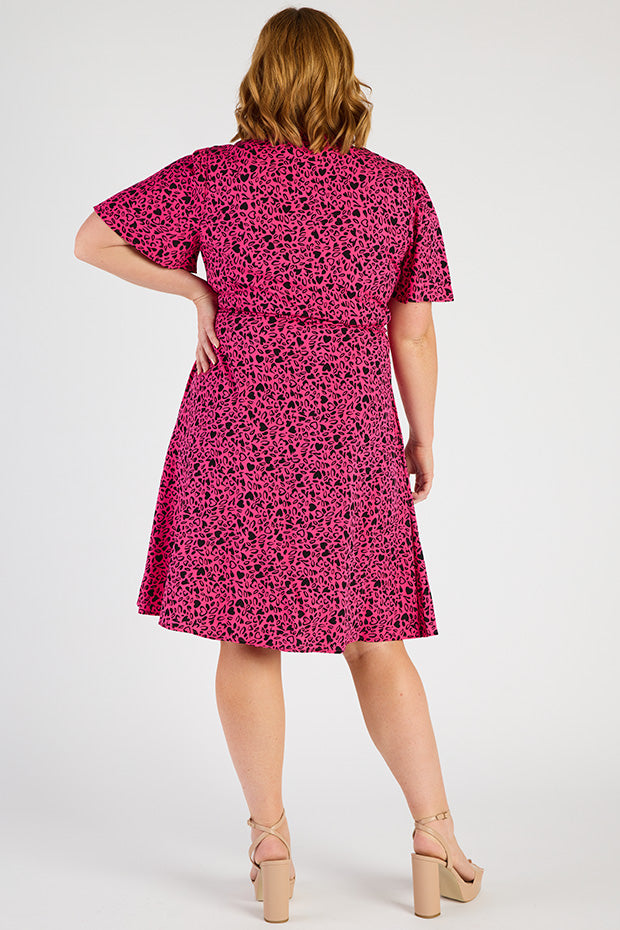 Jaz Animal Hearts Dress – Animal Hearts knee length dress