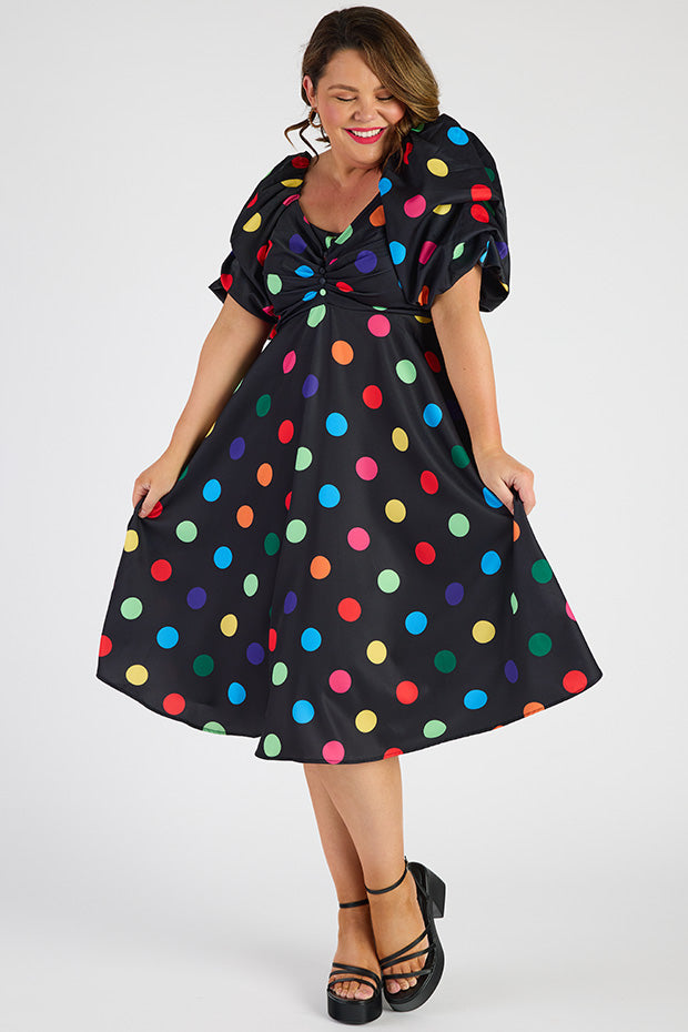 Demi Circus Lights Dress – Circus Lights midi dress