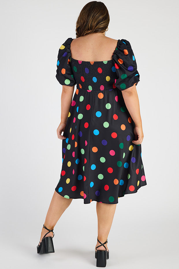 Demi Circus Lights Dress – Circus Lights midi dress