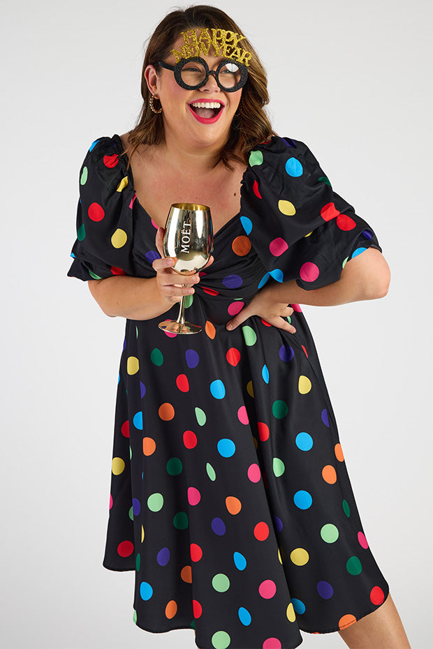 Demi Circus Lights Dress – Circus Lights midi dress