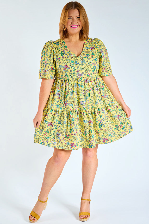 Phoebe Sunshine Garden Dress – Sunshine Garden mini dress