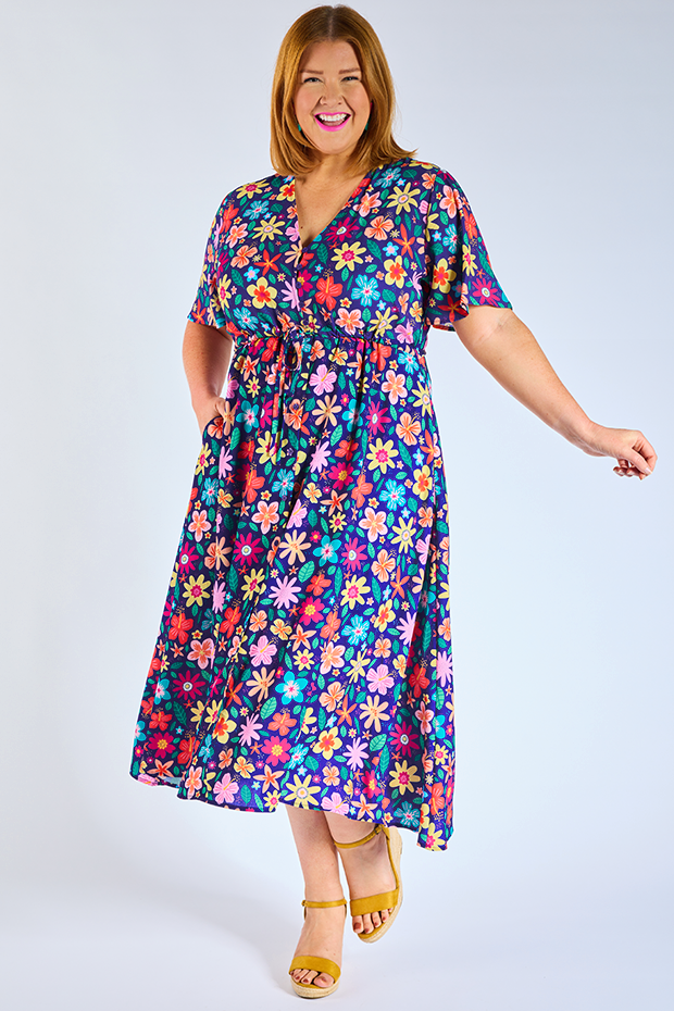 Marley Ashy Dress – Ashy midi dress