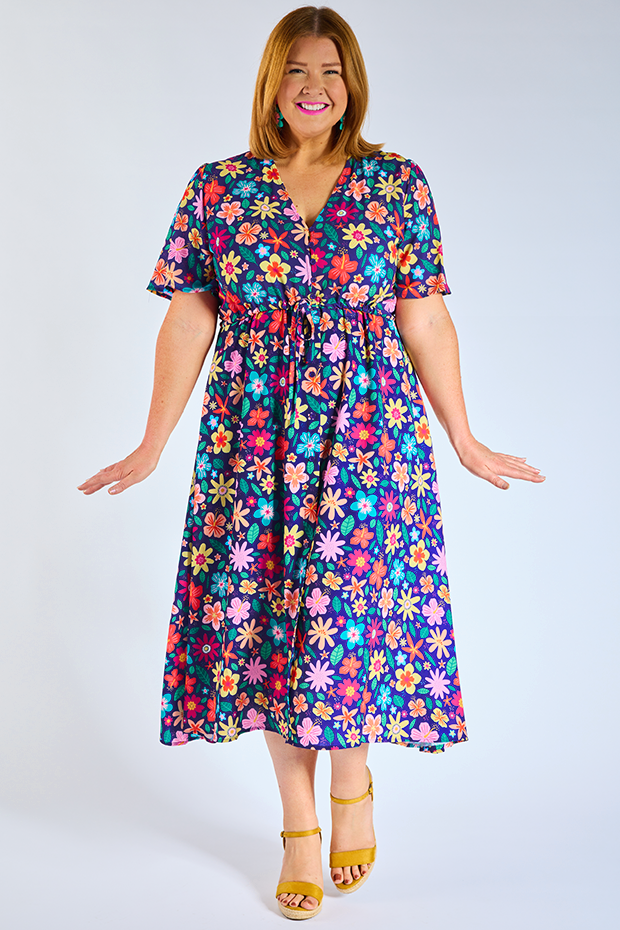 Marley Ashy Dress – Ashy midi dress